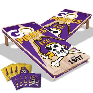 NCAA East Carolina Pirates 2'x4' Wood Toss Game Set - 1 of 4