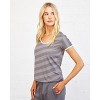 Spruce Fashion Stripe Bias Tee - 4 of 4