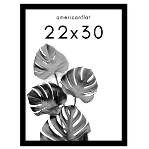 Americanflat Poster Frame - Wooden Picture Frame with Plexiglass Cover - 1 of 4