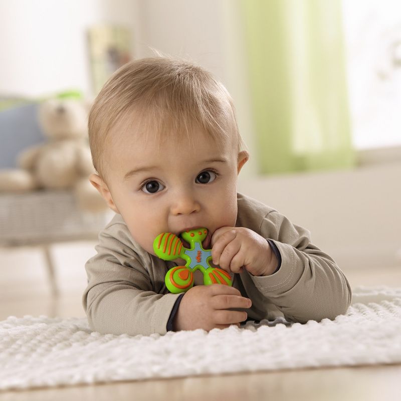 HABA Clutching Toy Star Silicone Teether, 2 of 4