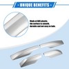Unique Bargains Car Roof Rack Side Rails End Cover Shell Cap Compatible for Toyota RAV4 2006-2012 Silver Tone 4pcs - 3 of 4