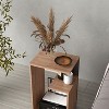 NicBex 3-Tier Modern Small End Table with Open Shelves,Wood Finish Side Table,Coffee Table for Bedroom,Living Room - 2 of 4