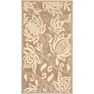 Courtyard CY2961 UV & Stain Resistant Non-Shedding Power Loomed Indoor/Outdoor Rugs - Safavieh - 1 of 4