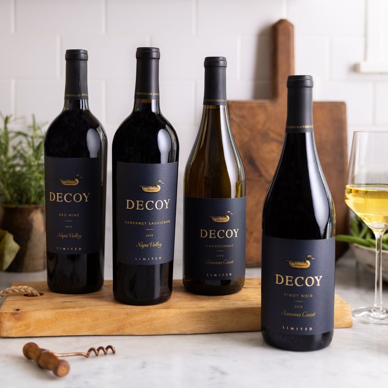 Decoy Blue Sonoma Coast Chardonnay Wine -  750ml Bottle, 5 of 9
