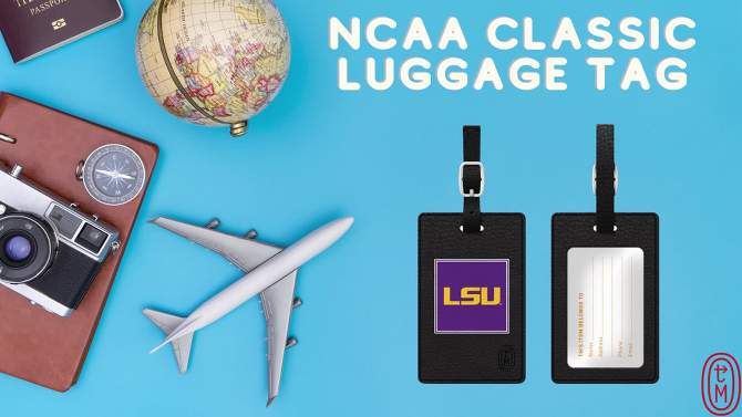 NCAA OTM Essentials Classic Luggage Tag - Black, 2 of 4, play video