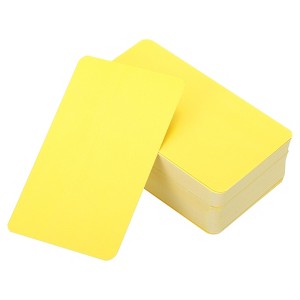Unique Bargains Mini Blank Paper DIY Gift Scrapbooking Business Cards 90 Pcs - 1 of 4