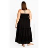 Women's Plus Size Ivy Dress - black | CITY CHIC - image 3 of 4