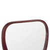 Zita Mirror - 29.92" x 26.18" - MRR9025 - Walnut - Safavieh - 4 of 4