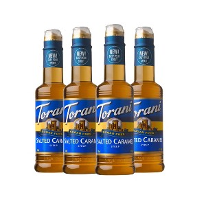 Torani Sugar Free Salted Caramel Flavoring Syrup - 50.8oz/4ct - 1 of 4