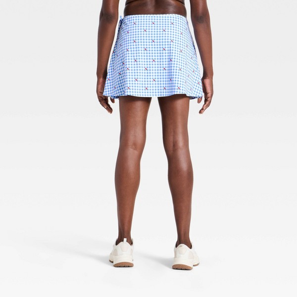 Falda short cruzada de tejido para mujer - All In Motion™ 6