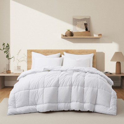 Peace Nest All-Season Fluffy Down Alternative Comforter, Embossed Duvet Insert with Corner Tabs