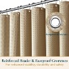 LunaLulinlk Fabric Shower Curtain with Hooks - 3 of 4