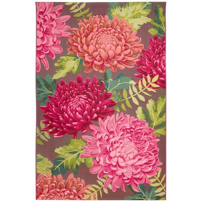 Liora Manne Marina Floral Indoor/Outdoor Rug..