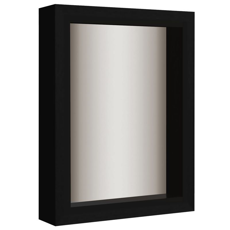 Americanflat Shadow Box Frame with tempered shatter-resistant glass - Available in a variety of sizes and styles, 1 of 10