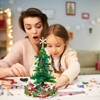 SEVOBAL Building Sets 701 Pcs Christmas Tree Countdown Calendar Blocks with Educational Kids Toy, Multicolor, 12.2"*9.84"*2.76" - 2 of 4