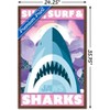 Trends International Jaws - Sun, Surf & Sharks Framed Wall Poster Prints - 3 of 4