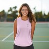 Dalix Ghost Embroidered Muscle Tank Sleeveless Cotton Soft Summer Womens - 2 of 4