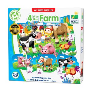 The Learning Journey International My First Puzzles - 4 In A Box