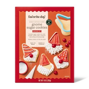 Holiday Gnome Sugar Cookie Kit - 10oz - Favorite Day™ - 1 of 4