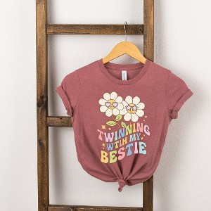 The Juniper Shop Twinning With Bestie Toddler Short Sleeve Tee - 1 of 2