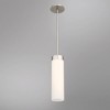 dweLED Elementum 4 1/2" Wide Satin Nickel LED Mini Pendant - 2 of 3
