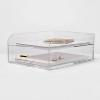 Acrylic Large Paper Tray With Drawer - Threshold™ : Target