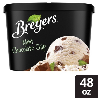 Mint Chocolate Chip Ice Cream - 48oz - Breyers