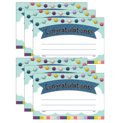 Teacher Created Resources® Oh Happy Day Congratulations Awards, 30 Per ...