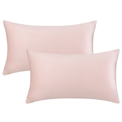 Unique Bargains Velvet Modern Solid Couch Sofa Home Decorative Pillow Covers 2 Pcs
