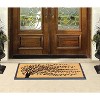 A1HC Natural Coir and Rubber Falling Leaves 18" x 48", Rubber and Coir Long Lasting Outdoor Doormat - 2 of 4