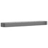 vidaXL Garden Raised Bed Grey Powder-Coated Steel Large Durable - 2 of 4