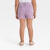 Toddler Girls' Corduroy Shorts - Cat & Jack™ Lavender Mauve - 2 of 3