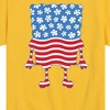 Boys' - SpongeBob SquarePants - Silhouette Stars Stripes Short Sleeve Graphic T-Shirt - 2 of 4