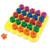 Learning Resources Stacking Shapes Pegboard, Fine Motor Toy - image 2 of 4