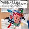 Baby Jack The Learning Lovey Philadelphia City Landscape Philly Baby Tag Crinkle Square Toy 8" x 8" - 2 of 4