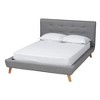 Baxton Studio Jonesy Mid-Century Modern Transitional Fabric Upholstered Bedroom Set - 4 of 4