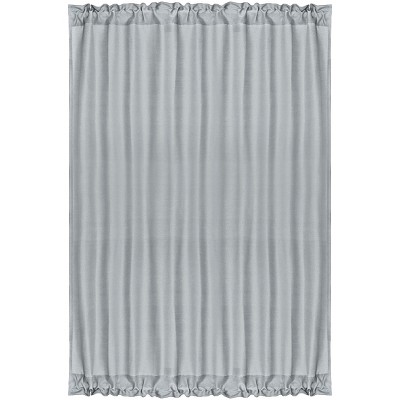 PiccoCasa Thermal Insulated French Room Darkening Door Curtain Panel