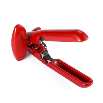 LunaLulinlkCan Opener Manual with Ergonomic Grip Handle Food Grade Stainless Steel Multi-Function Can Opener with Beer Bottle Opener and Cap Gripper