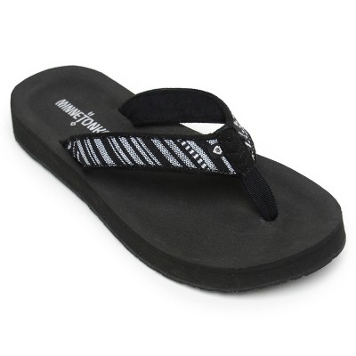 Minnetonka Women's Cotton Hedy Thong Sandals : Target