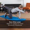 THERABAND CLX Band with Loops, 5 FT, Blue, Extra Heavy Thickness, 5.8 LBS Resistance, Level 5, Latex Free - 4 of 4