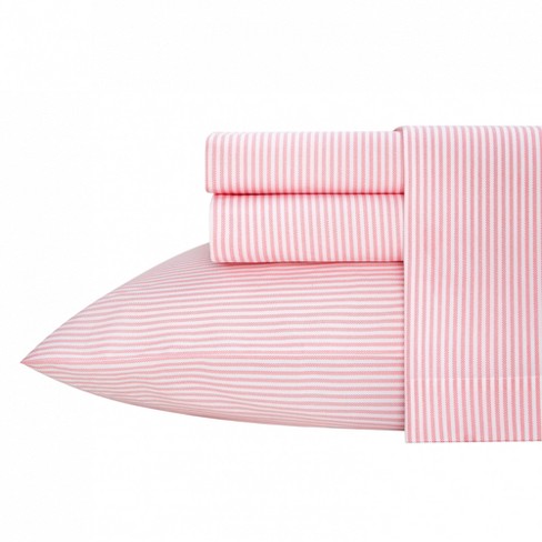 Poppy & Fritz Cherries Cotton Percale Queen Sheet Set Red