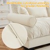 166" Velvet Modular L-Shaped Sectional Sofa with Ottoman - 4 of 4