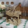SEVOBAL Building Sets, Hand Whale 3D Wooden Music Box Puzzle DIY Craft Assembly Model, Multicolor, 10.63"*7.48"*0.98" - 3 of 4