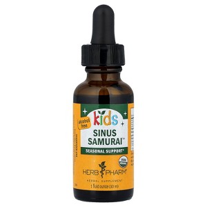 Herb Pharm Kid's Sinus Samurai, Alcohol Free, 1 fl oz (30 ml) - 1 of 4