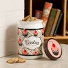 Pavilion Gift Company - Cherry Cupcake - 9" Cookie Jar - Food Storage Containers - 2 of 4
