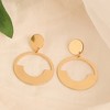 SOHI Women's California Gold Party Drop Earring - 2 of 4