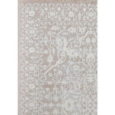 Vanilla Cream 5' x 7' Stain-Resistant Kids Area Rug