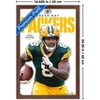 Trends International NFL Green Bay Packers - Josh Jacobs Feature Series 25 Framed Wall Poster Prints - 3 of 4