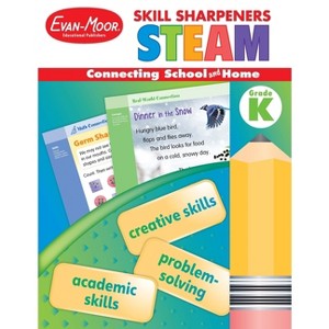 Skill Sharpeners: Steam, Kindergarten Workbook - by  Evan-Moor Educational Publishers (Paperback) - 1 of 1