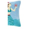C&F Home Santa Star Mermaid Hooked Christmas Throw Pillow, 18" x 18" - 4 of 4
